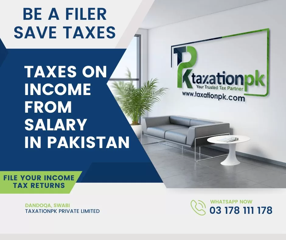 Understanding Taxes on from Salary in Pakistan TaxationPk