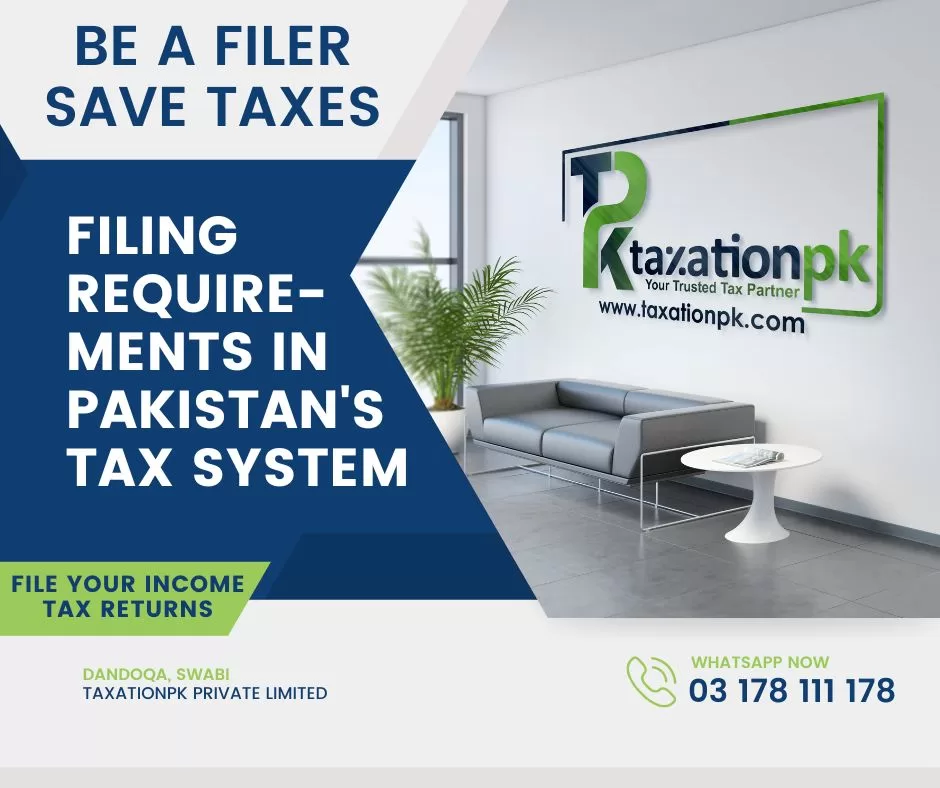 Understanding Filing Requirements in Pakistan’s Tax System