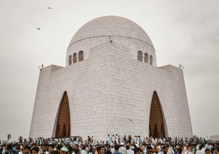 Quaid-e-Azam’s Mausoleum in Karachi, Pakistan.