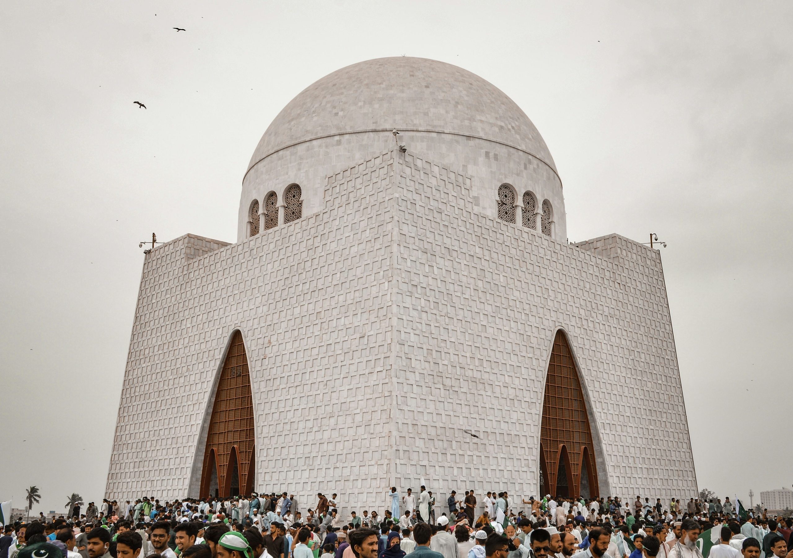 Quaid-e-Azam’s Mausoleum in Karachi, Pakistan.