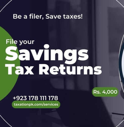 Bank Profit Tax Return Filing – Profit on Debt Tax Services in Pakistan