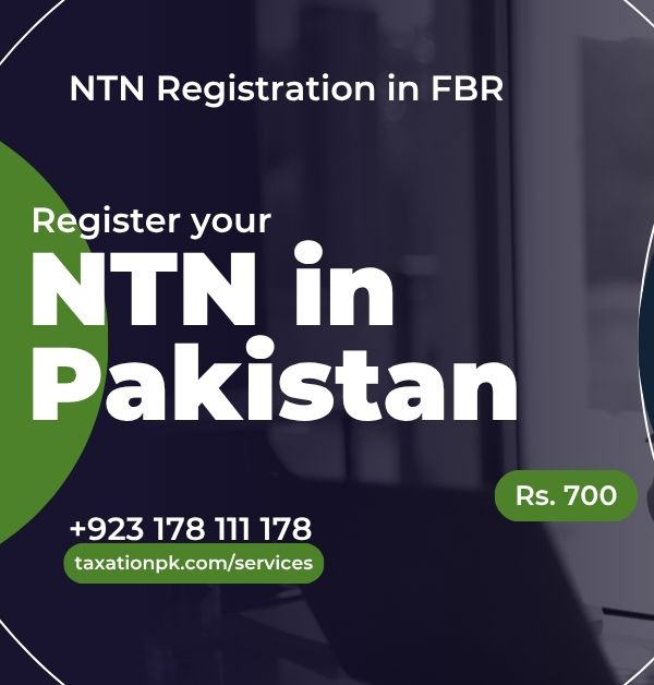 NTN Registration – Get National Tax Number Online in Pakistan